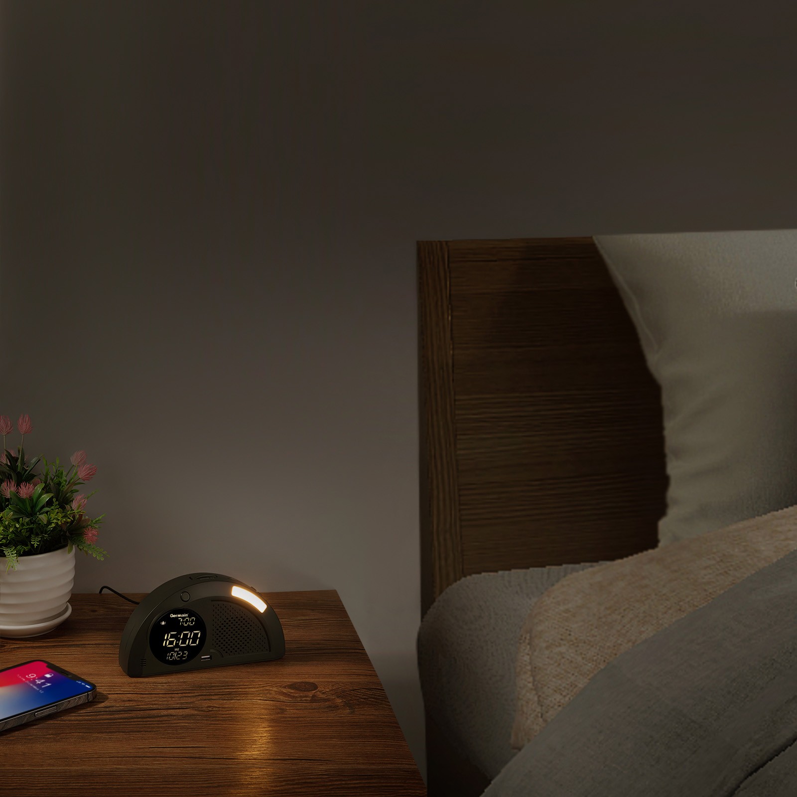 SC522 Bluetooth Speaker with Alarm clock